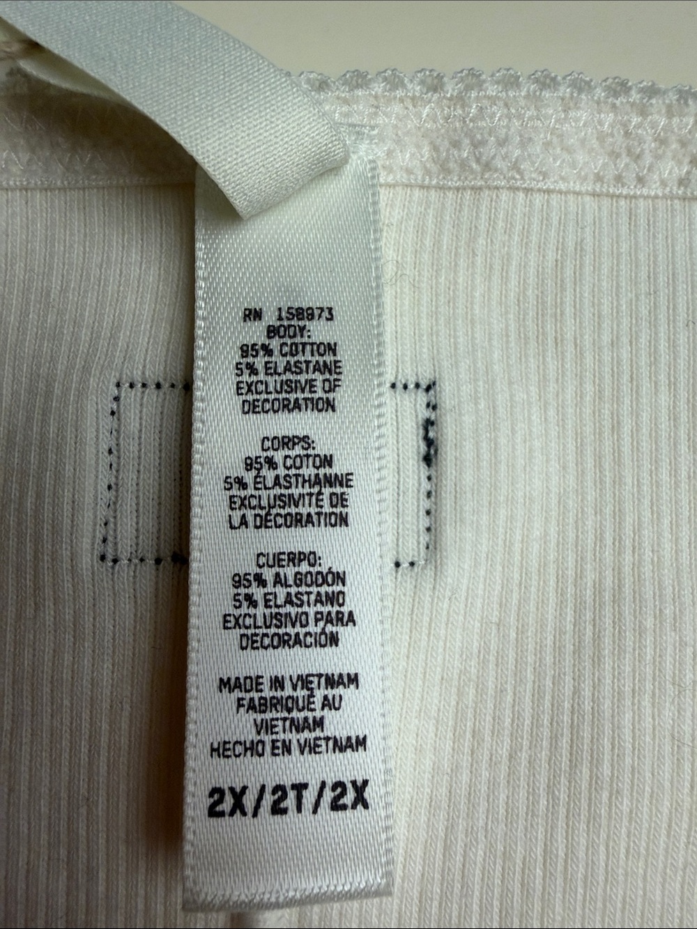 SKIMS White Ribbed Mini Dress - Picture 6 of 7